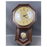 Vintage Hamilton Schoolhouse Wall Clock