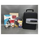 Vtg 8mm Lumina Bell & Howell Projector W Accessor-