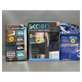 Skora, Reebok & Quicksilver Men's M Briefs