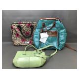 Betsey Johnson Laptop Computer Case, Fossil Purse+