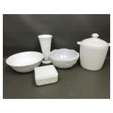 Vtg Milk Glass Assortment