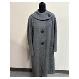 Vintage Union Made Wool Ladies Evening Coat