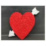 60s/70s Arrow Heart Popcorn Art