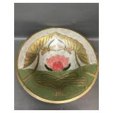 Vintage Brass Enamel Brass Closisonne Dragonfly