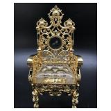 Vintage Franklin Mint Cinderella Crystal Throne