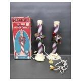 1950's Sterling 13.5in Indoor Electric Candles