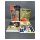 Vtg Male Art Fashion Book, Sewing Magazines + More