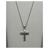 Sterling Silver Cross Necklace