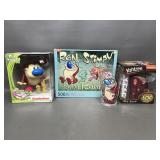 Ren & Stimpy Puzzle, Glass, Yahtzee & Figurine