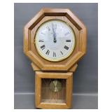 Vtg Daniel Dakota Quartz Westminster Chime Wall