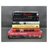 Marlene Dietrich Biographies, Rolling Stones &more