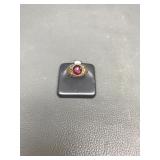 Art Deco Tested 10k+ Gold Ring