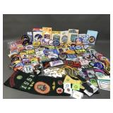 Vtg Lake Erie Council Girl Scouts Sash + Badges