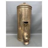 19th Century Copper Coffee Bean Dispenser