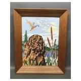 Vintage Hunting Dog Cocker Spaniel Paint By Number