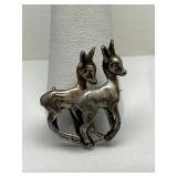 .830 Silver Lapel Pin