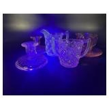 Glowing Pink Depression Jeanette Glass& More