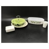 Vintage Glowing Westmoreland Candy Dishes & More