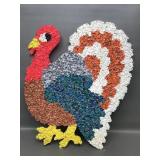 60s/70s Turkey Popcorn Art