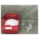 Glass Vases, Vase Crystal Beads Decor + More
