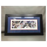 New York Giants Super Bowl XLII matted photo Eli