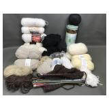 Lion Jiffy, Bernat Satin, Wool Ease & More Neutral