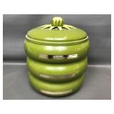 Mcm Vintage Beehive Style Stackable Cannisters