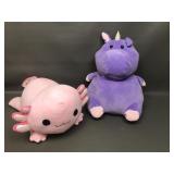 Axolotl & Unicorn Squishmallows Plush