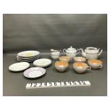 Japanese Artistic Lusterware Ceramicware 21pc