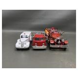 Vintage Seagrave Fire Engine Truck Die Cast Model