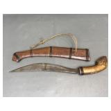 Traditional Filipino Bolo Sword Carved Wood