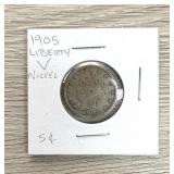 1905 Liberty V Nickel