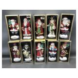 Vtg Memories Of Santa Collection Ornaments