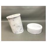 Georges Briard Slanted Marble Wine Cooler &