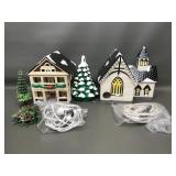 Dept 56 Church Of The Open Door & More