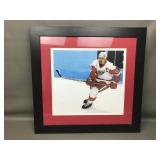 Red Wings Abstract Wall Art