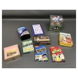 Miniature Puzzle, Uno, Dominos + More