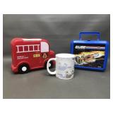Vintage Gi Joe, Firetruck Lunchbox & Mickey Mouse