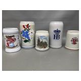 Becks, Usinger's & More Stoneware Beer Steins