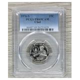 1976-S PR69DAM Quarter Dollar