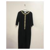 Vtg Dela-ann Creation Loungewear Jumpsuit