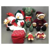 Vtg Ganz 'li'l Sugarplum' Bear & Christmas Decor