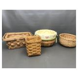 Vtg Longaberger Woven Baskets & More