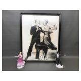 Fred Astaire & Ginger Rogers Framed Poster &