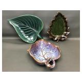 Vintage Woodlawn China Usa Leaf Dish & Others