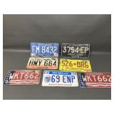 Vintage License Plates