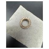 Vtg 10k Gold & Gemstone Sparkling Pendant