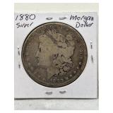 1880 Morgan Silver Dollar