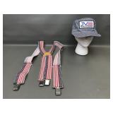 Vtg Jv Junction Valley Railroad Hat & Americas