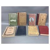 Variety Of Antique Academic Books